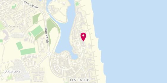 Plan de Domitys Les Dunes d'Argent, 18 avenue Armand Lanoux, 66750 Saint-Cyprien