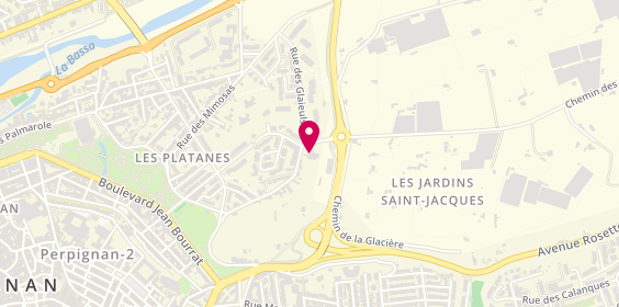 Plan de Residence des Jardins, 28 Rue Denis Diderot, 66000 Perpignan