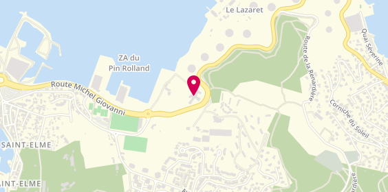 Plan de Korian Les Pins Bleus, Domaine de Saint Elme - Route du Lazaret, 83430 Saint-Mandrier-sur-Mer