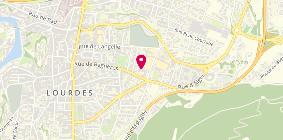 Plan de Fondation Partage et Vie - EHPAD le Foyer du Petit Jer - Lourdes, 51 Rue de Bagnères, 65100 Lourdes