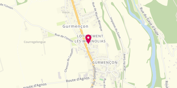 Plan de CAPA Rene Gabe, 9 Route du Somport, 64400 Gurmençon