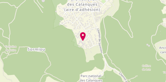 Plan de EHPAD Les Jardins de Sormiou, 42 Boulevard Canlong, 13009 Marseille