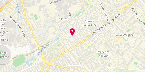 Plan de Résidence Ehpad Regain, 16 Boulevard des Trinitaires, 13009 Marseille