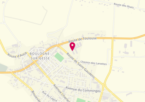 Plan de Maison de Retraite Elvire Gay - EHPAD, 3 Route de Saint-Gaudens, 31350 Boulogne-sur-Gesse