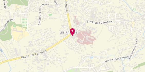 Plan de EHPAD les Camoins (Réseau JCM Santé), 150 Route des Camoins, 13011 Marseille