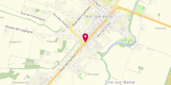 Plan de Ehpad Les Rives du Pelam, 41 Rue Monts de Bigorre, 65220 Trie-sur-Baïse