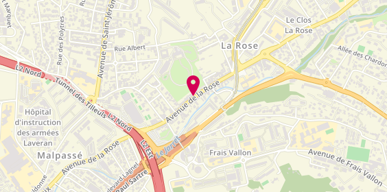 Plan de Maison de Retraite Saint Maur, 129 Avenue Rose, 13013 Marseille