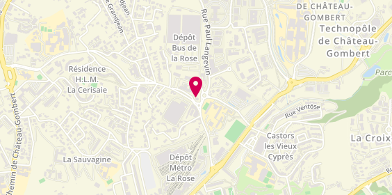 Plan de Residence Clairefontaine, 153 chemin Notre Dame de la Consolation, 13013 Marseille