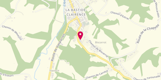 Plan de Maison de Retraite Berebiste, Route Pessarou, 64240 La Bastide-Clairence