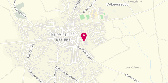 Plan de Ehpad Les Tilleuls, 3 Allée des Tilleuls, 34490 Murviel-lès-Béziers