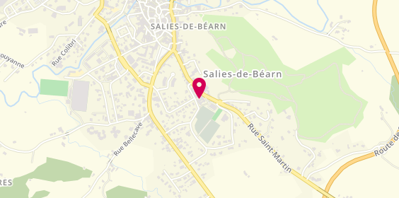 Plan de Maison Retraite Al Cartero, 40 Rue Saint-Martin, 64270 Salies-de-Béarn