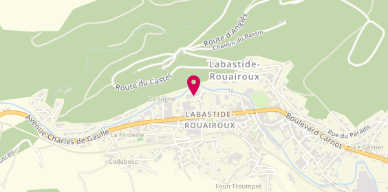 Plan de Ehpad Rouanet Iche, 23 Boulevard Carnot, 81270 Labastide-Rouairoux