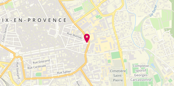 Plan de Domusvi Domicile Aix-En-Provence, 40 Rue de l'Opéra, 13100 Aix-en-Provence