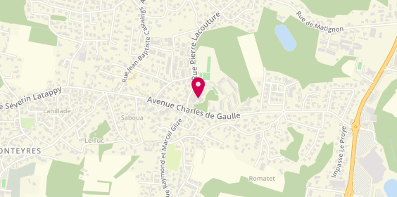 Plan de Foyer Logement A Noste le Gargale, 2 Rue Pierre Lacouture, 64340 Boucau