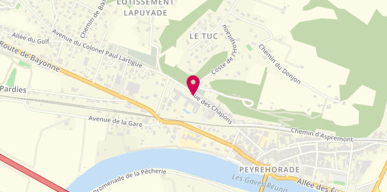 Plan de Maison de Retraite Nauton Truquez, 283 Rue des Chapons, 40300 Peyrehorade