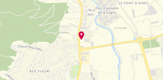 Plan de Emera Résidence Autonomie Marie Claire, 1340 avenue du Général Garbay, 06210 Mandelieu-la-Napoule