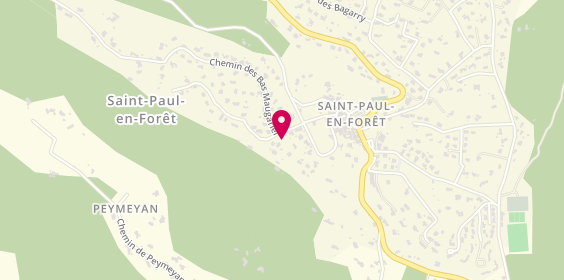 Plan de EHPAD Les Jonquiers, Maugariel Chemin Pascaret, 83440 Saint-Paul-en-Forêt