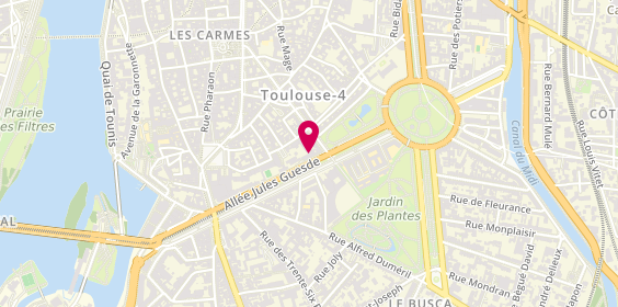 Plan de Mapad Plénitude Saint-Michel, 28 Allée Jules Guesde, 31400 Toulouse