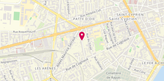 Plan de Maison Saint Augustin, 32 Rue de la Gravette, 31300 Toulouse