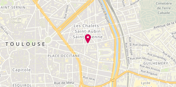 Plan de Ehpa Colombette, 25 Rue Colombette, 31000 Toulouse