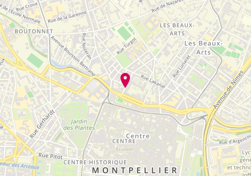 Plan de Ma Maison, 4 Rue Jugan, 34090 Montpellier