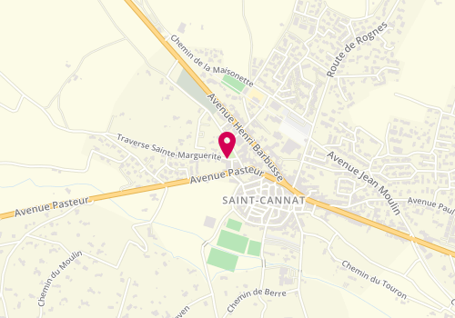 Plan de Site de Saint Cannat, avenue Pasteur, 13760 Saint-Cannat