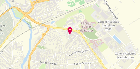 Plan de Domitys le Sextant, 12 Rue Jean Antoine Injalbert, 34170 Castelnau-le-Lez