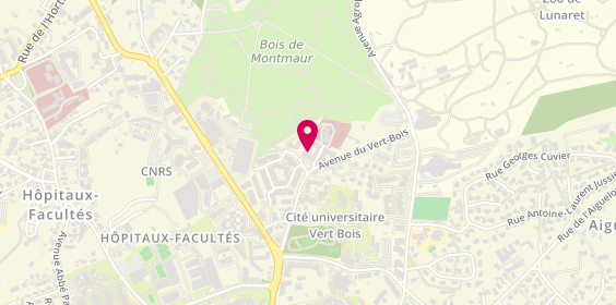 Plan de Emera Residence Seniors Lavalette, 50 Rue Ali Ben Chekhal, 34090 Montpellier