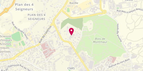 Plan de Maison de Retraite Protestante, 2252 Route de Mende, 34090 Montpellier