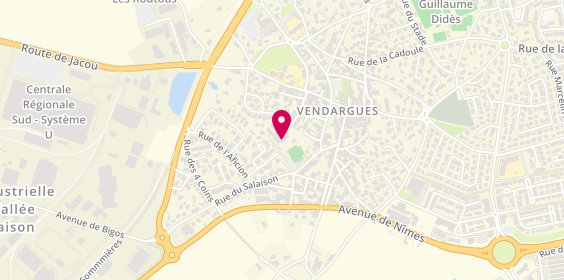 Plan de EHPAD Mas Marguerite, 11 Rue de l'Abrivado, 34740 Vendargues
