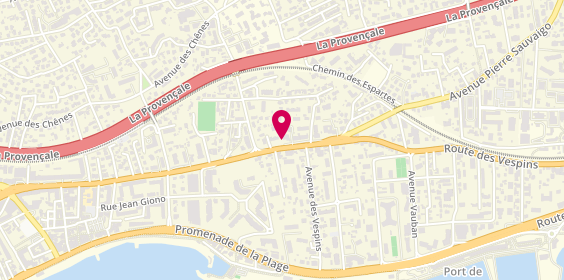 Plan de Résidence l'ANGELIQUE, 151 avenue de Nice, 06800 Cagnes-sur-Mer