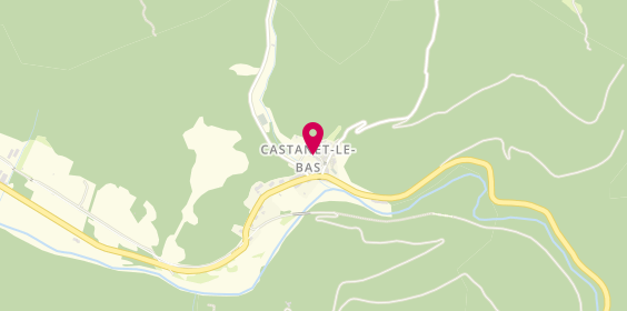 Plan de Chateau de la Roche SAS, Route Castanet le Bas, 34610 Saint-Gervais-sur-Mare