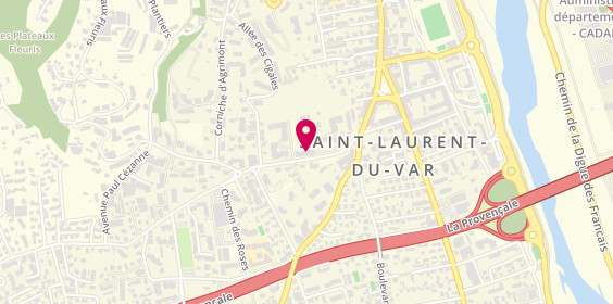Plan de Les Oliviers de Saint Laurent, 140 Boulevard de Provence, 06700 Saint-Laurent-du-Var