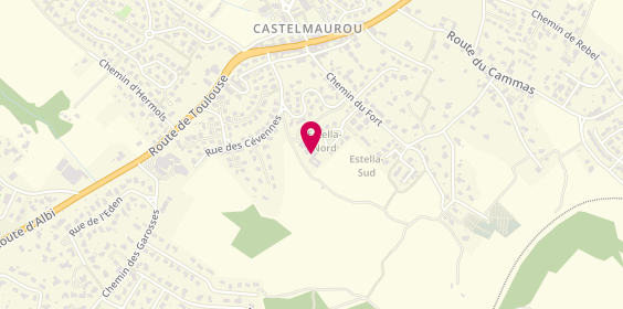 Plan de Maisons de Famille la Cerisaie, Lieu-Dit Estella, 31180 Castelmaurou