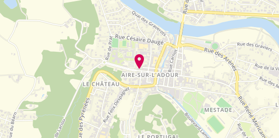 Plan de Ehpad la résidence, 18 Rue General Labat, 40800 Aire-sur-l'Adour