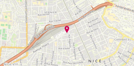 Plan de Nice Résidencia, 9 avenue Thiers, 06000 Nice
