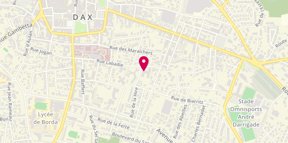 Plan de Résidence Services Seniors DOMITYS - Les Sources de Gascogne, 54 Rue Labadie, 40100 Dax