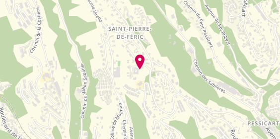 Plan de EHPAD Nice - Les Amaryllis, 185 Route de Saint-Pierre de Féric, 06000 Nice