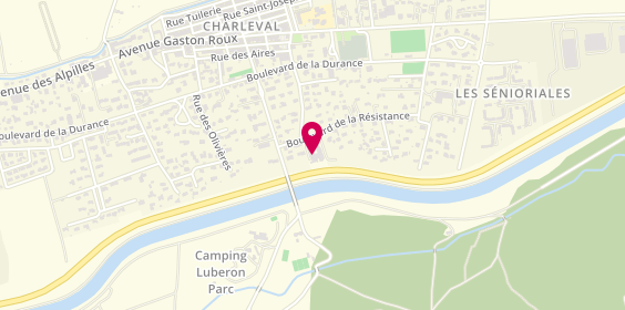 Plan de EHPAD Les Pins, Boulevard de la Résistance, 13350 Charleval
