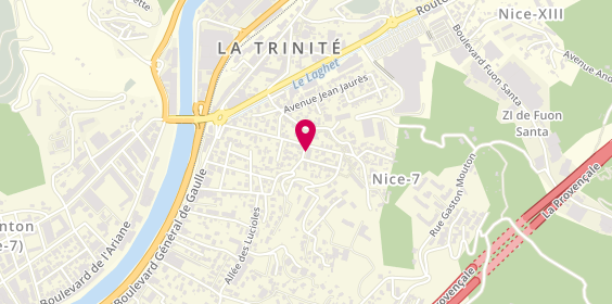 Plan de EHPAD Nice la Trinité - Clos des Oliviers, 1 avenue des Lilas, 06340 La Trinité