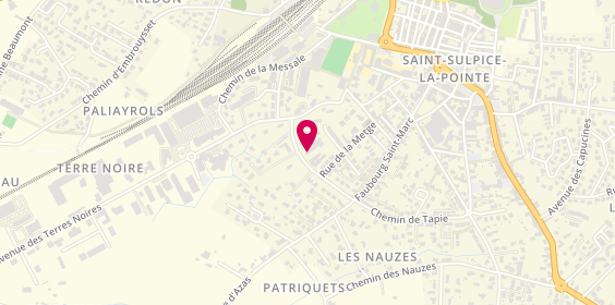 Plan de Ehpad Chez Nous, 4 avenue Albert Camus, 81370 Saint-Sulpice-la-Pointe