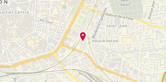Plan de EHPAD Enclos Saint-Jean, 5 Route de Montfavet, 84000 Avignon