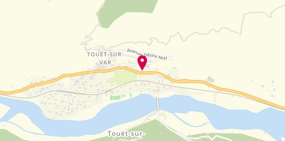 Plan de EHPAD Les Vallées de Désirée, 160 avenue Désiré Niel, 06710 Touët-sur-Var