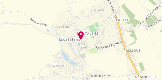 Plan de Site d'Escatalens, 22 Place Mairie, 82700 Escatalens