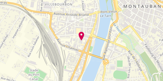 Plan de Residence Mutualiste St Orens, 8 Rue du Chanoine Miquel, 82000 Montauban
