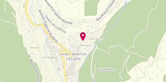 Plan de Hopital Local St Antoine, Avenue Saravalle, 06450 Saint-Martin-Vésubie