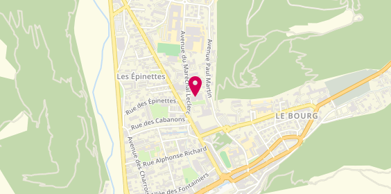 Plan de Maison de Retraite N.D du Bourg, 2 avenue Maréchal Leclerc, 04000 Digne-les-Bains