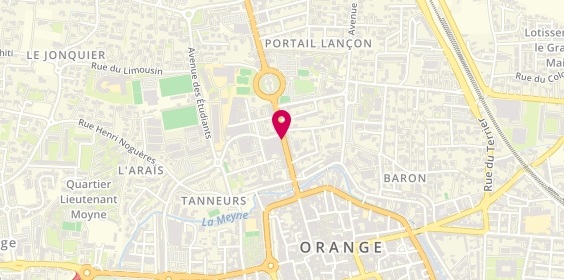 Plan de Domitys la Cité des Princes, 199 avenue de l'Arc de Triomphe, 84100 Orange