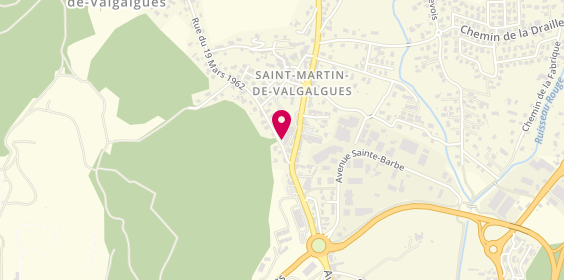 Plan de Residence les Magnans, 85 Rue du 10 9 Mars 1962, 30520 Saint-Martin-de-Valgalgues