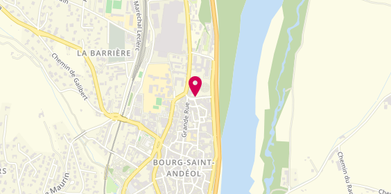Plan de Ehpad Marie Rivier, 2 Boulevard Sainte-Marie, 07700 Bourg-Saint-Andéol